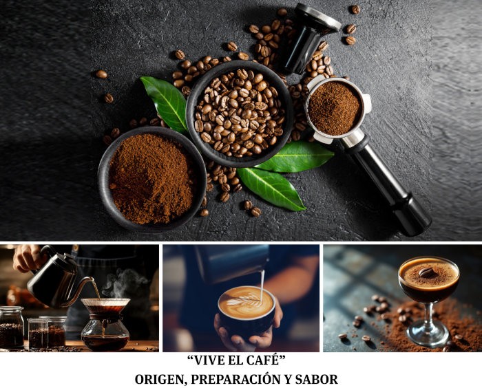 Vive el café:Origen,preparación y sabor